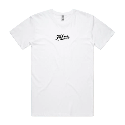 White front flat lay